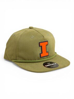 Illinois Fighting Illini Orange 3D Classic Rope Hat- Loden